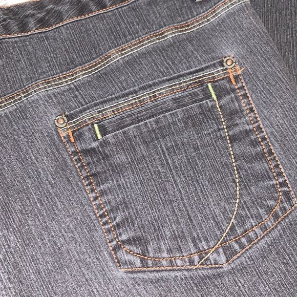 French Cuff Gray Jeans - Picture 7 of 11
